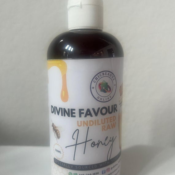 Raw Undiluted Honey - 500ml size bottle